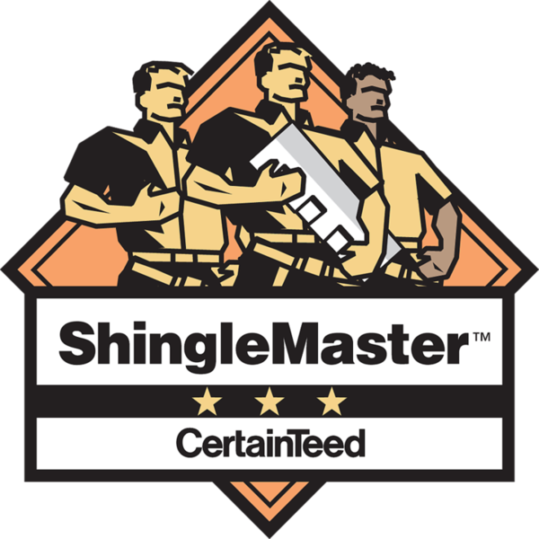 Certainteed Certified Shingle Master Residential Roofing Contractor Logo