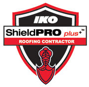 IKO ShieldPro Plus Roofing Contractor Logo