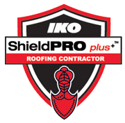 IKO Shield Pro Plus Roofing Contractor Logo