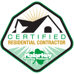 Malarkey Residential Roofing Contractor Logo